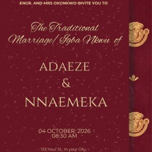 Igbo Wedding Invitation (2)