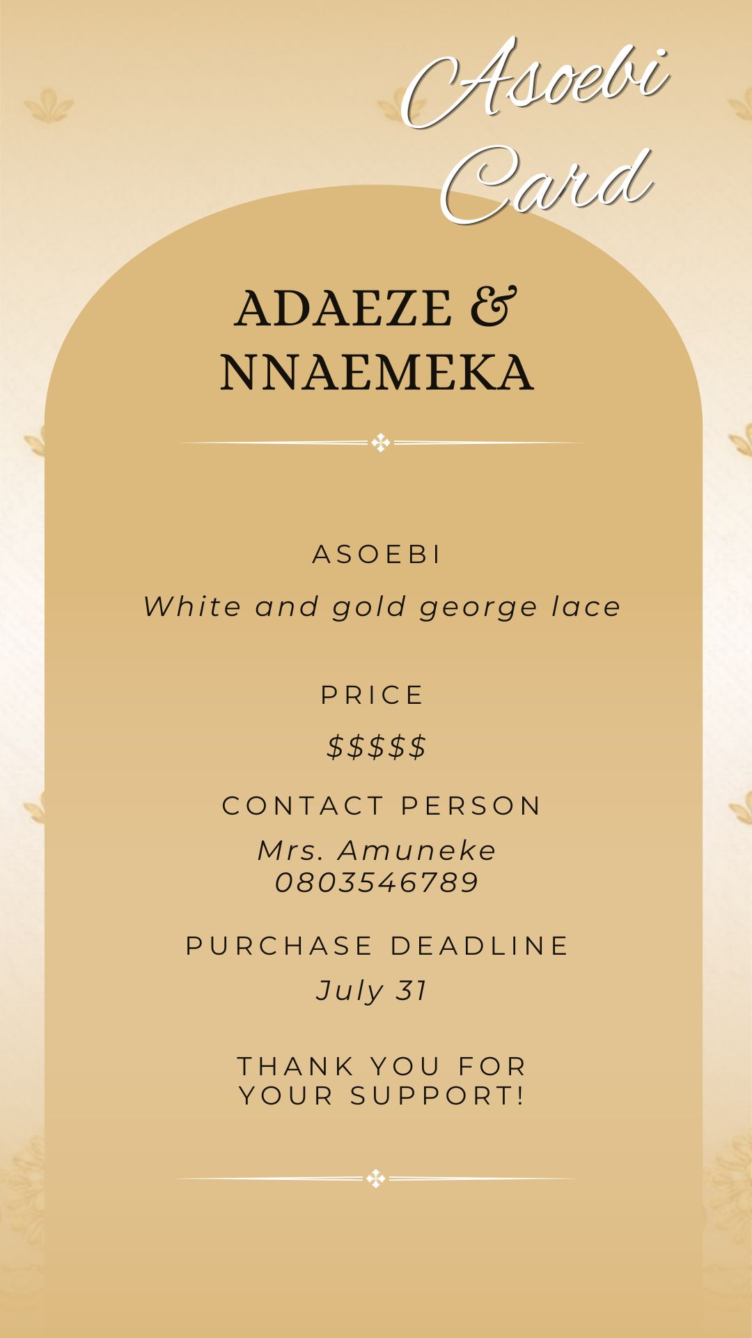 Classic White Igbo Wedding Suite - Nigerian Wedding Design - Image 8