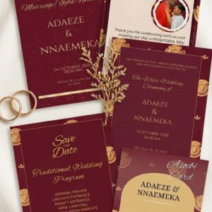 Royal Igbo Wedding Suite - Nigerian Wedding Design