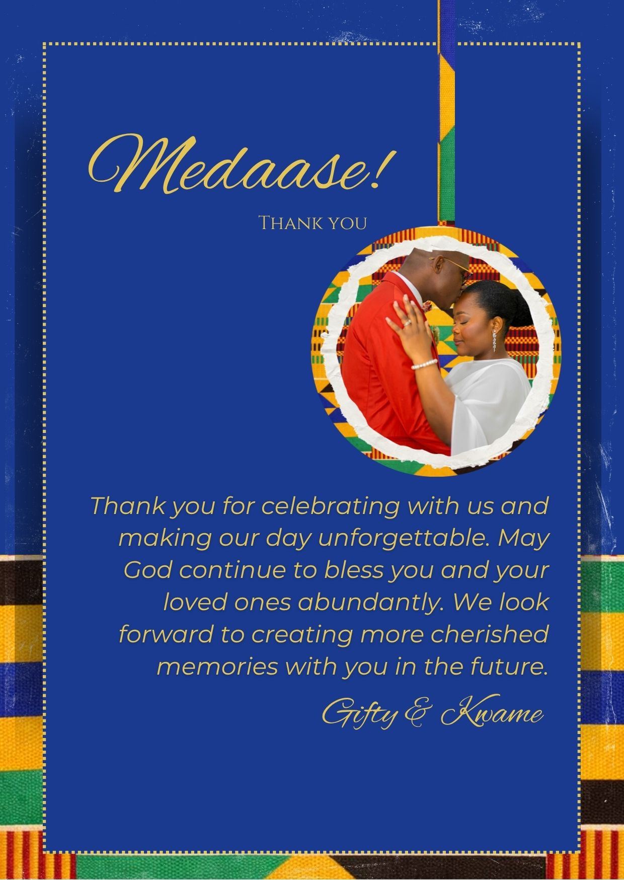 Kente Wedding Suite - Ghana Traditional Wedding Design - Image 4