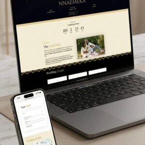 Personal Wedding Hub – Your All-in-One Digital Wedding Experience